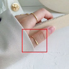 Load image into Gallery viewer, Simple Minimalistic Ring for Woman, Gold And Silver Color
