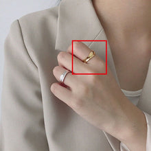 Load image into Gallery viewer, Simple Minimalistic Ring for Woman, Gold And Silver Color

