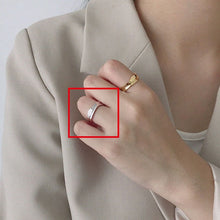 Load image into Gallery viewer, Simple Minimalistic Ring for Woman, Gold And Silver Color
