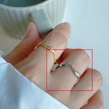 Load image into Gallery viewer, Simple Minimalistic Ring for Woman, Gold And Silver Color
