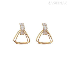 Load image into Gallery viewer, Triangle Alloy Earrings
