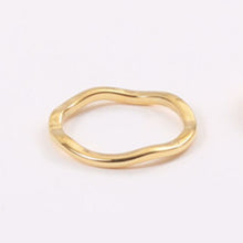 Load image into Gallery viewer, Plated Gold Minimalist Rings For Women
