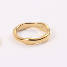 Load image into Gallery viewer, Plated Gold Minimalist Rings For Women
