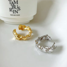 Load image into Gallery viewer, Silver Irregular Shape Rings

