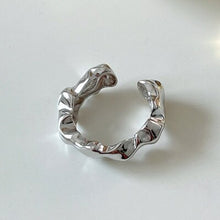 Load image into Gallery viewer, Silver Irregular Shape Rings
